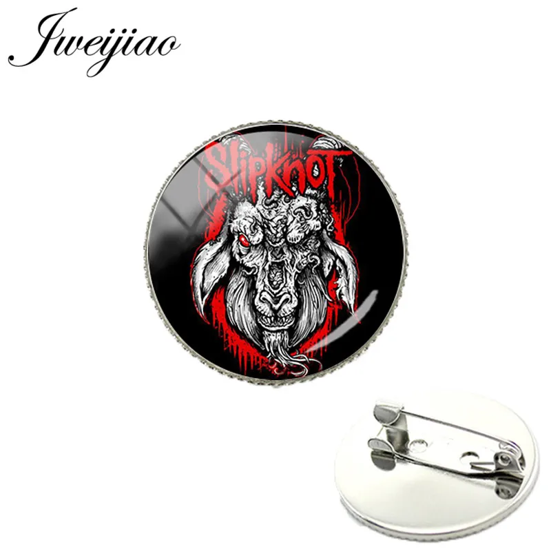 SL91 JWEIJIAO,, рок-группа, My Chemical Romance, броши, Slipknot, музыкальная группа, булавки для модных мальчиков и девочек, сумка, украшение одежды SL100 - Окраска металла: SL91