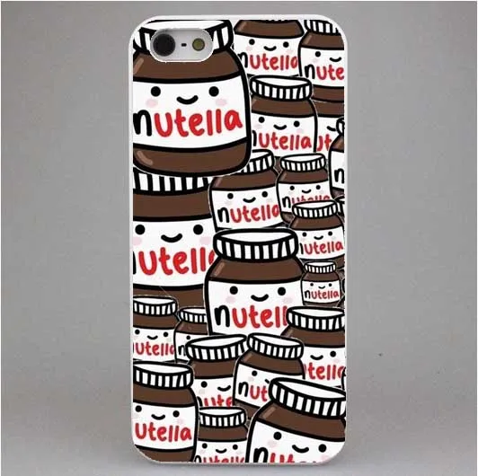 Tumblr Nutella чехол для iPhone 4 4S 5C 5 5S SE 6 S Plus 7 XR XS Max 8 X 10 Жесткий ПК белый телефон задняя