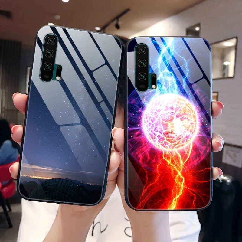 Чехол из закаленного стекла для huawei Honor 20, чехол для huawei Honor 20 Pro, чехол Honor20 Pro 6,26"