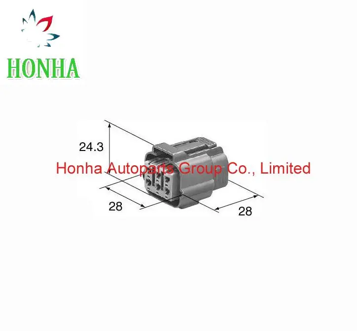 

6195-0021 Sumitomo Female EGR Plug Accelerator Throttle Pedal Electronic Connector Socket For Ford Focus