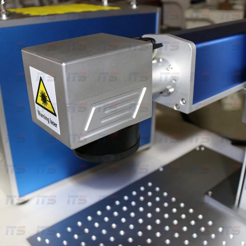 Его 30 Вт сплит волоконная лазерная маркировочная машина металлическая