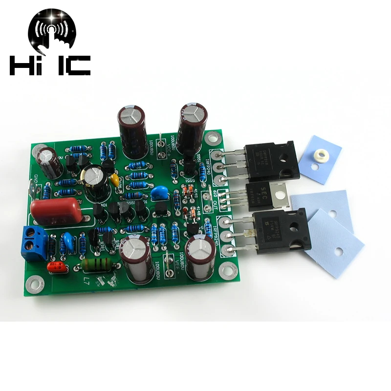 2 шт. класса AB MOSFET L7 аудио Мощность усилитель двухканальный 300 350WX2 доска