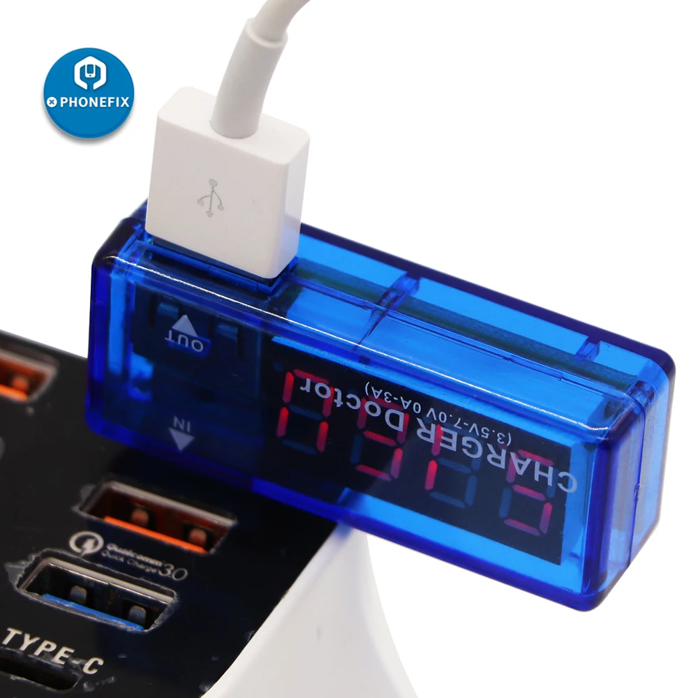 Цифровой мультиметр USB многофункциональный Электрический тестер емкости