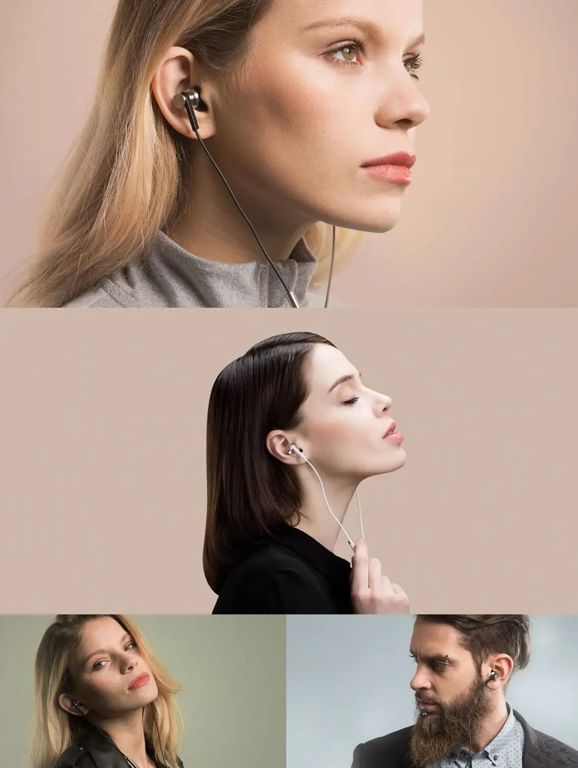 Xiaomi Hybrid Dual Drivers серия Оригинальные наушники MI In Ear Pro динамические
