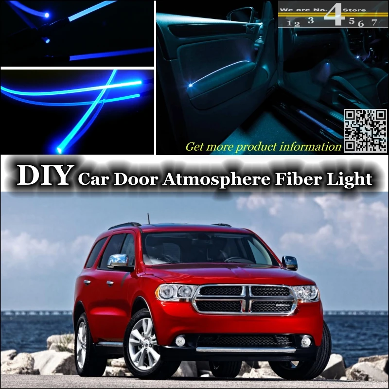 Внутренний окружающий свет Настройка атмосфера волоконно оптические полосы