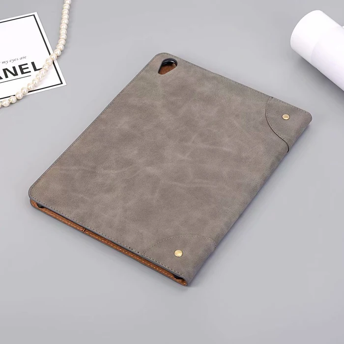 Деловой кожаный чехол для iPad Pro 11 A1934 a1980a2013 Подставка для планшета с картой Solt защитный чехол+ подарок