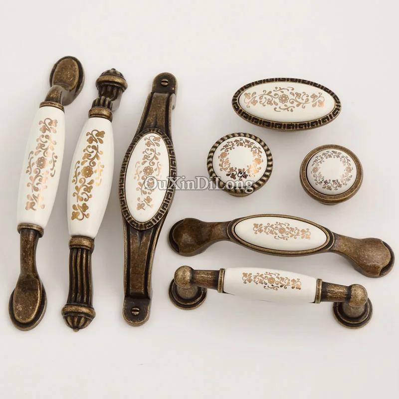 10 шт. мебельные ручки из цинкового сплава|furniture hardware|furniture handlekitchen door knobs |