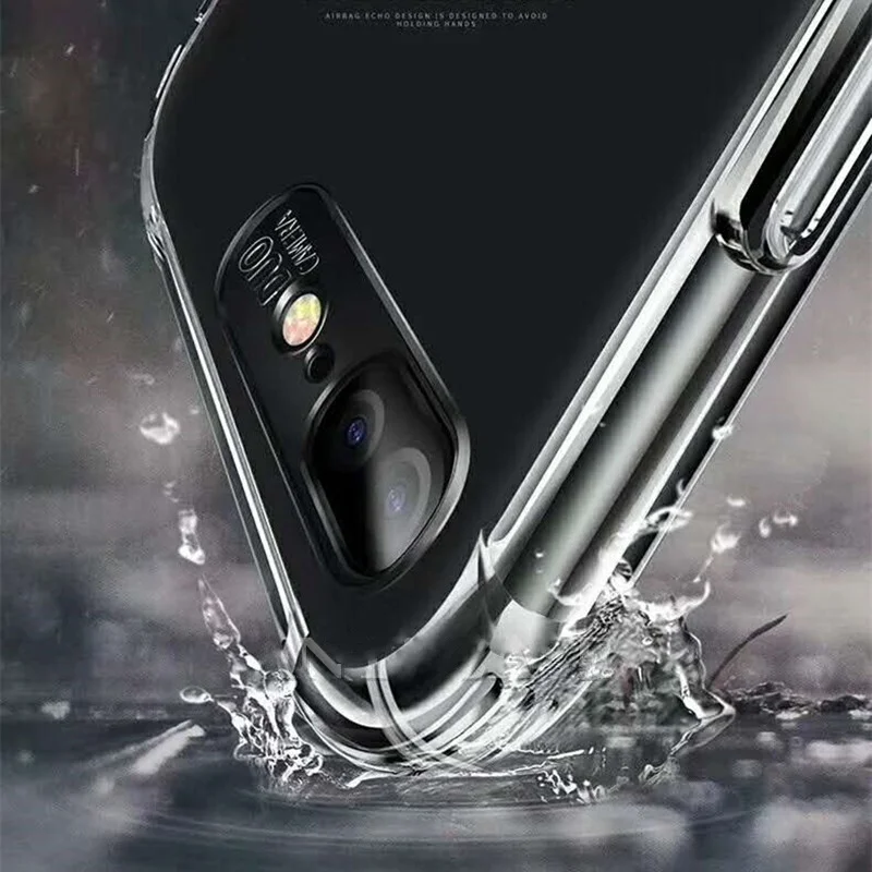 6D стерео звуковая подушка безопасности Drop-proof силиконовый прозрачный чехол