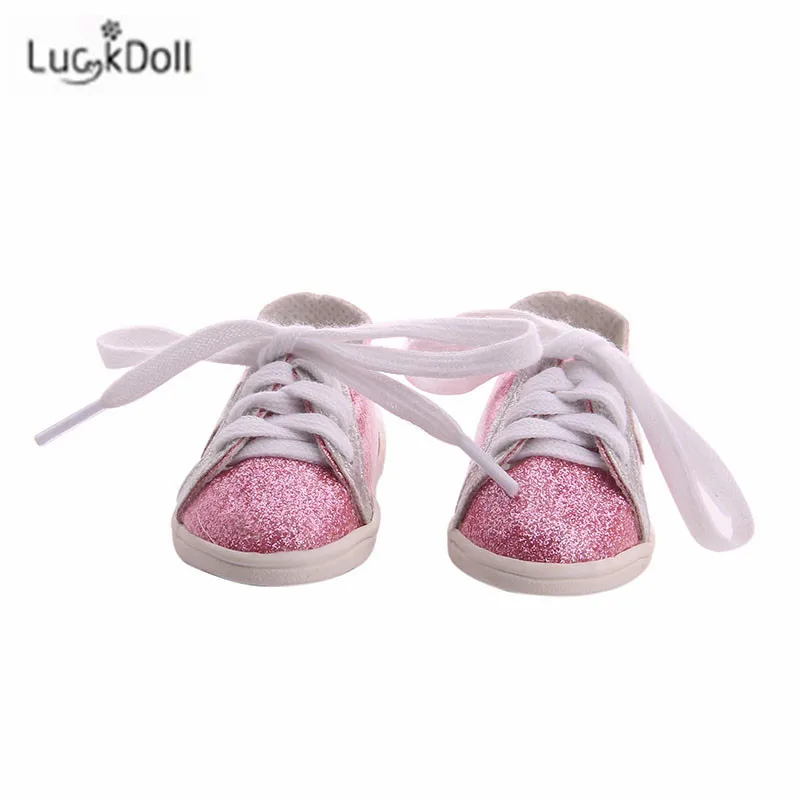 LUCKDOLL Пентагон для обуви 18 дюймов американская 43 см кукла аксессуары детской