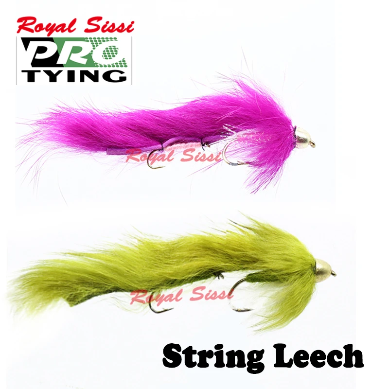 

Новинка от Royal Sissi, 2 шт./коркорт, двойная веревка с крючком, стремянка-пиявка, Мушки для ловли нахлыстом 4 #6 #, приманка для ловли кролика, окуня,...