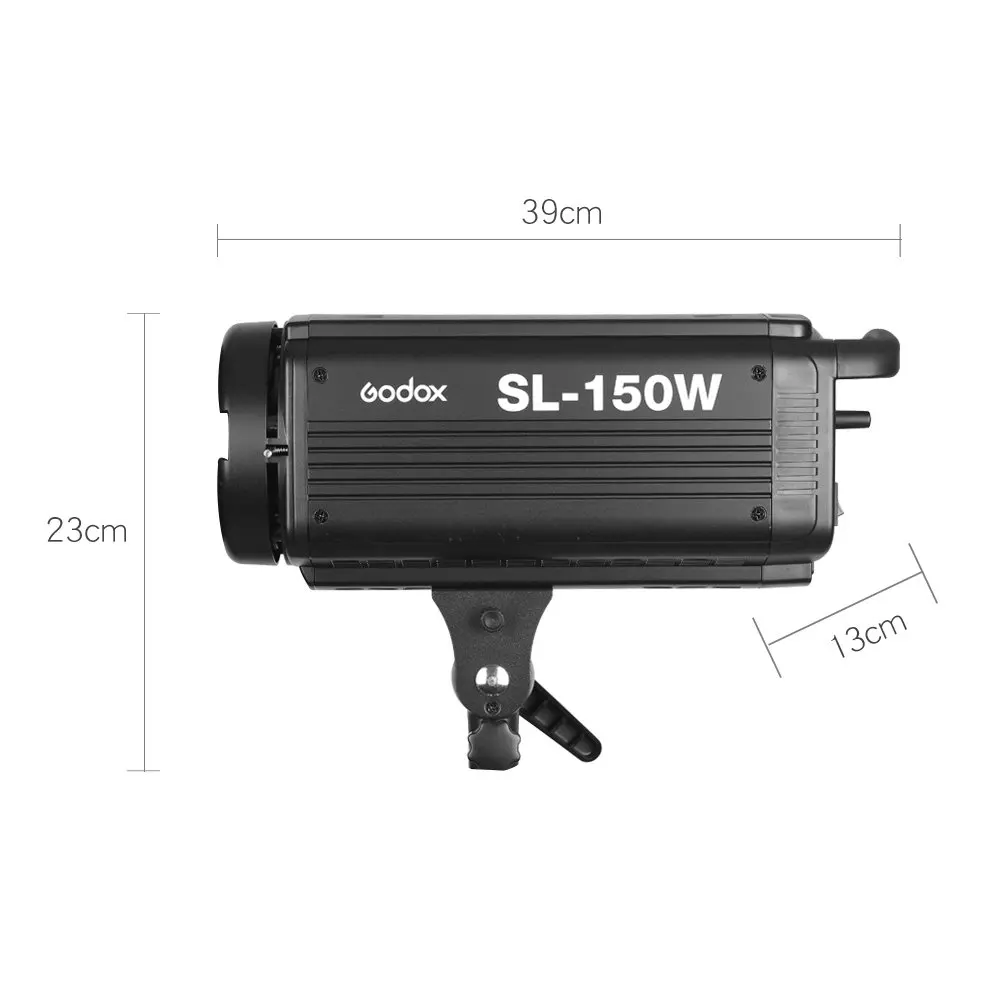 Светодиодный светсветильник льник Godox SL-150W 5600K белый свет непрерывный крепление