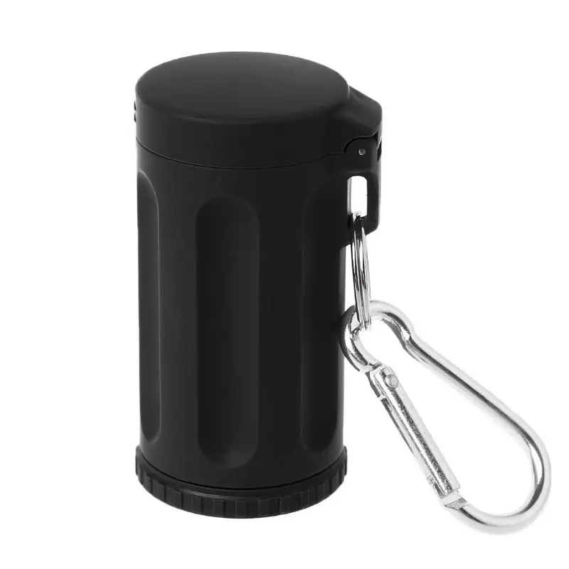 

Portable Mini Pocket Lid Ashtray Windproof Key-chain Outdoor Smoking Accessories