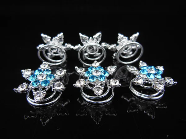 12 шт. заколки для волос в виде снежинок|hair pins hair clip|pin clipspin |