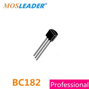 Mosleader BC182 TO92 TO-92 1000PCS NPN BC182C 50V 0.1A 100mA High quality