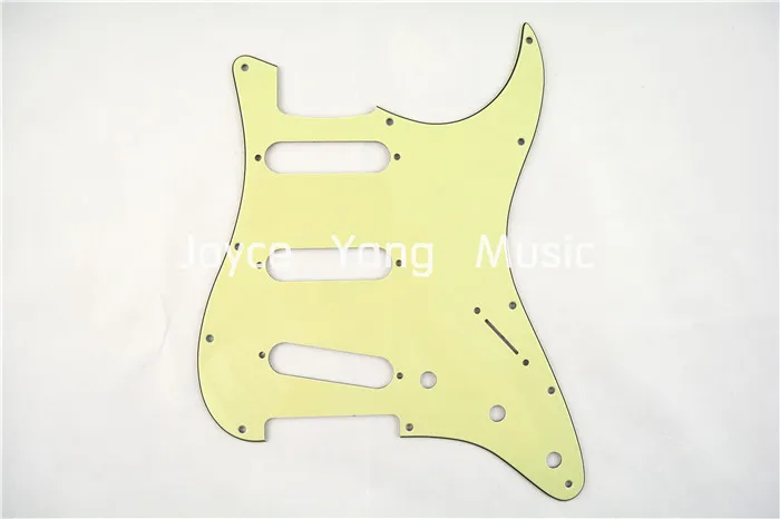 3-слойная Накладка для электрогитары Niko мятно-зеленого цвета в стиле брызговика