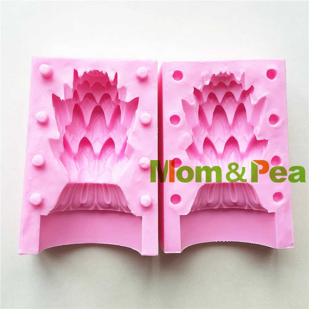 Mom & Pea MPA1671 силиконовая форма в форме лотоса для украшения торта помадка 3D