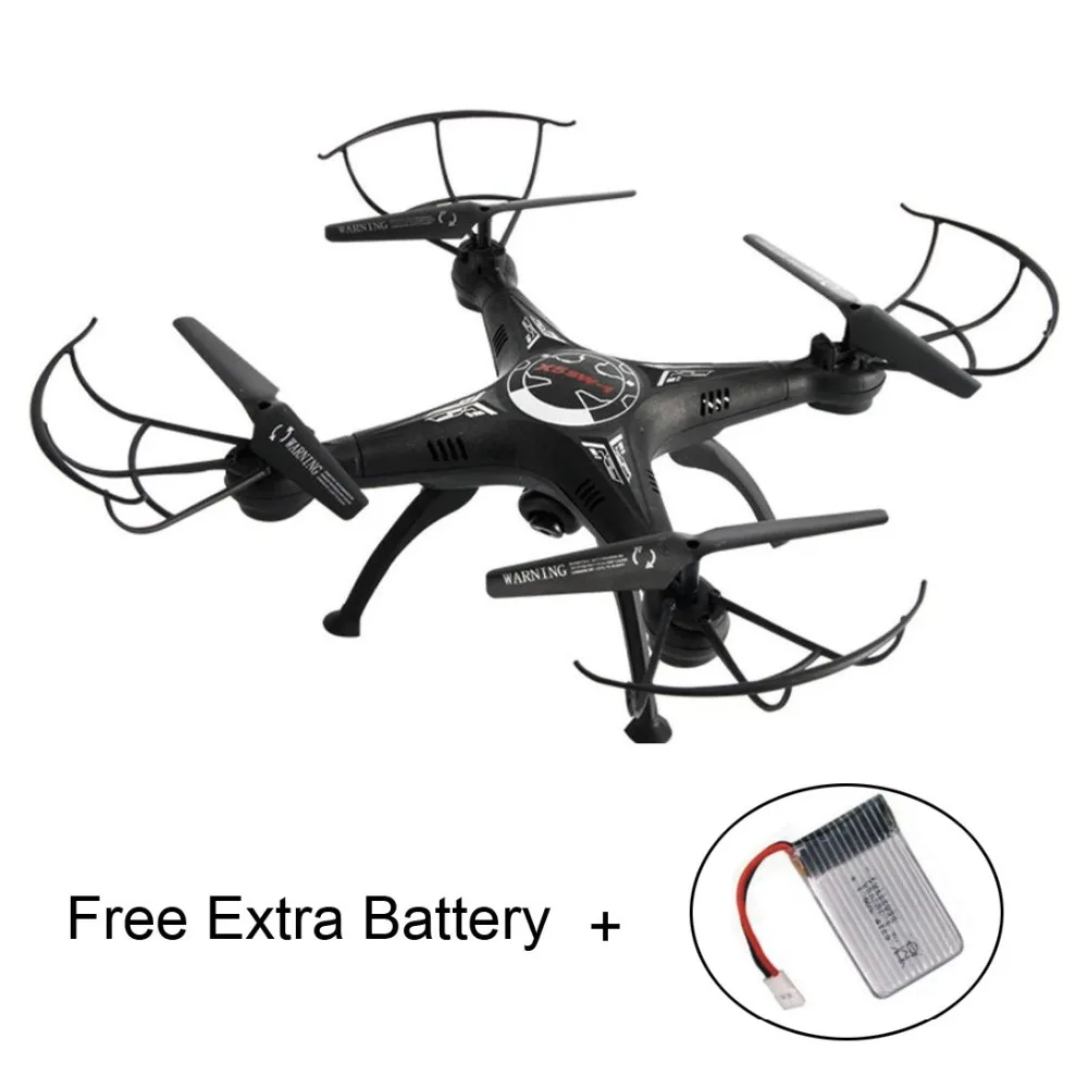 Мини Дрон с GPS 2 4G RC вертолет машина на радиоуправлении Quadco Extra Battery Wi Fi HD FPV камера