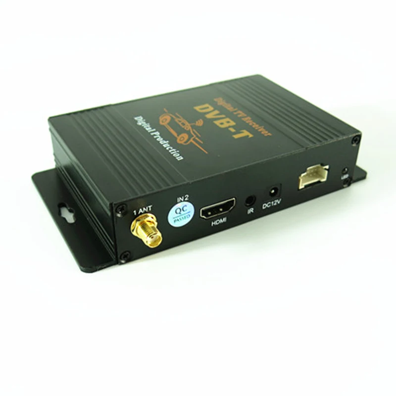 Автомобильный DVB-T цифровой ТВ приемник коробка совместима с SD MPEG2 и HD MPEG4 AVC/H.264 для Европы страна поддержка 140-190 км/ч скорость