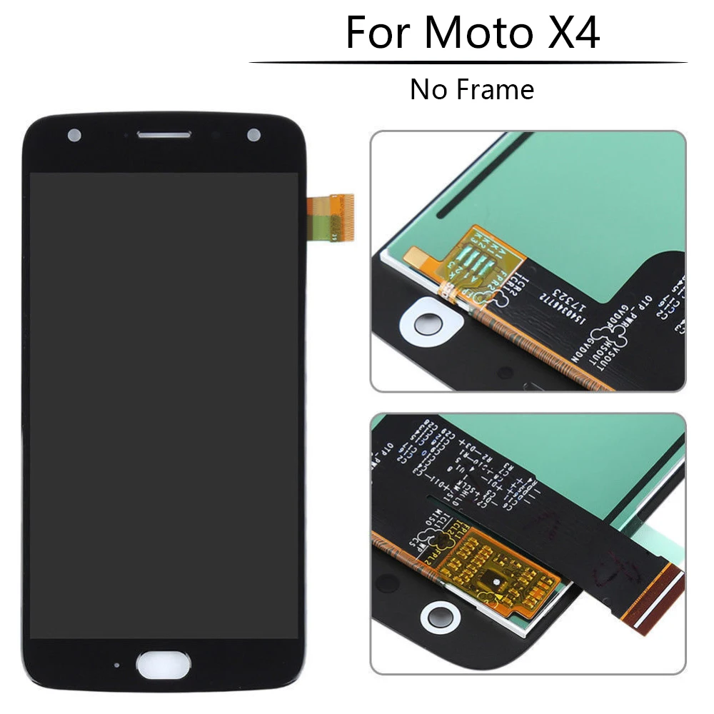 Оригинальный ЖК дисплей для Motorola Moto X4 5 2 дюйма сенсорный экран с цифровым