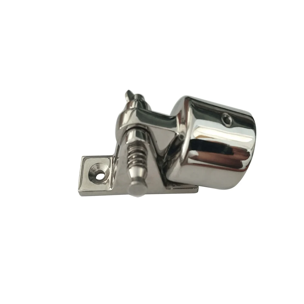 Нержавеющий морской шарнир Bimini с верхним концом для глаз лодки верхний фитинг