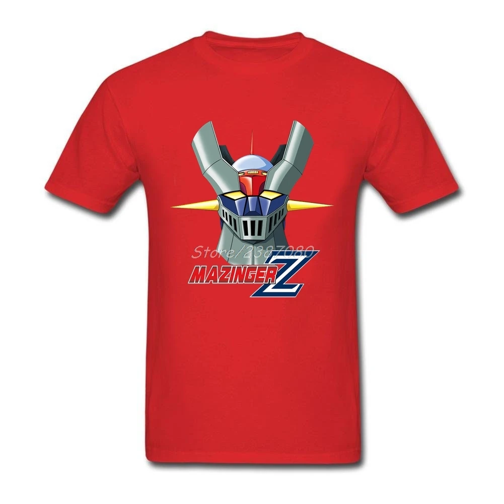 Футболка Mazinger Z с коротким рукавом Мужская футболка на заказ новый стиль Geek XXXL
