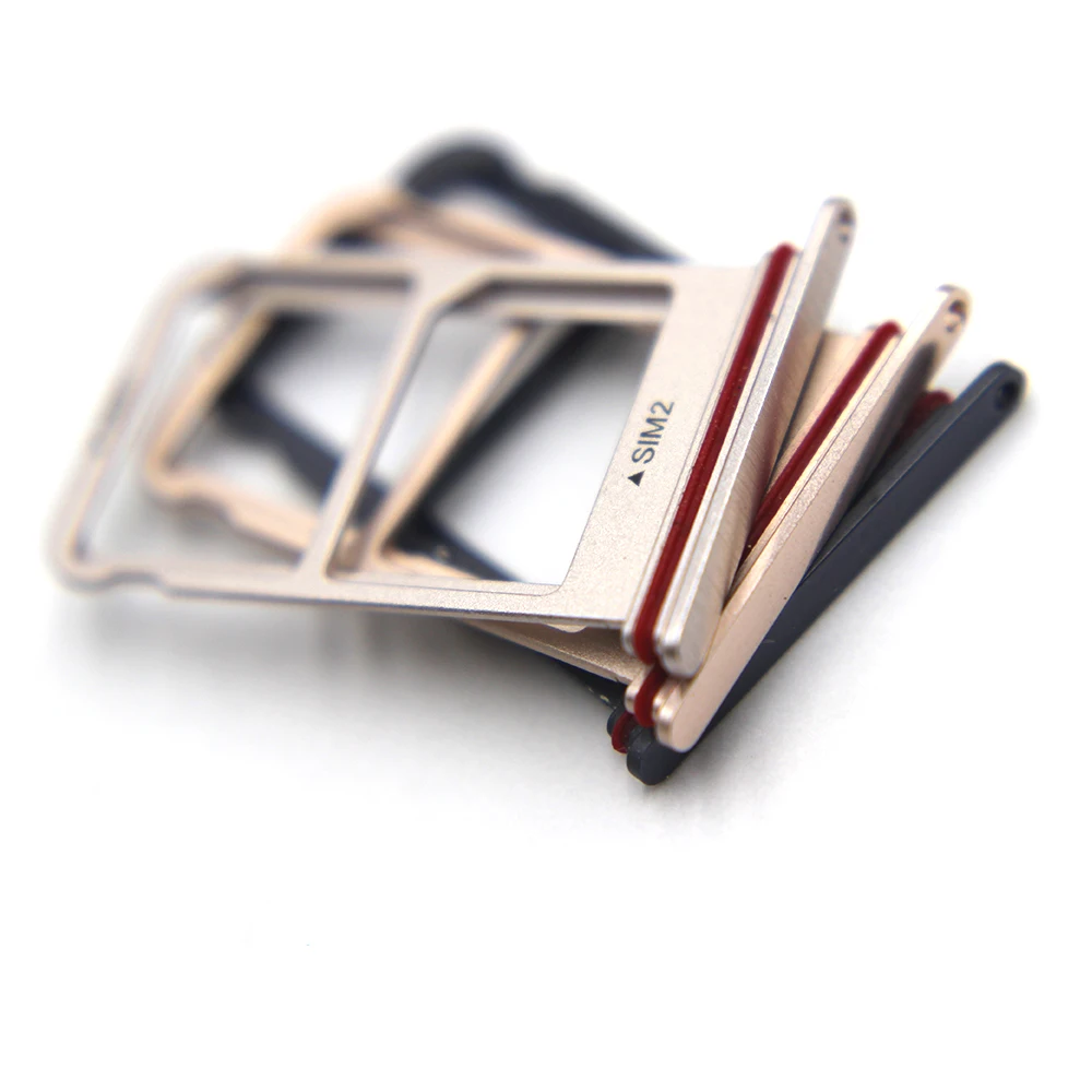 10pcs/lot Dual SIM Card Tray Slot Holder Adapter For Huawei Mate 10 Pro Container Parts | Мобильные телефоны и аксессуары