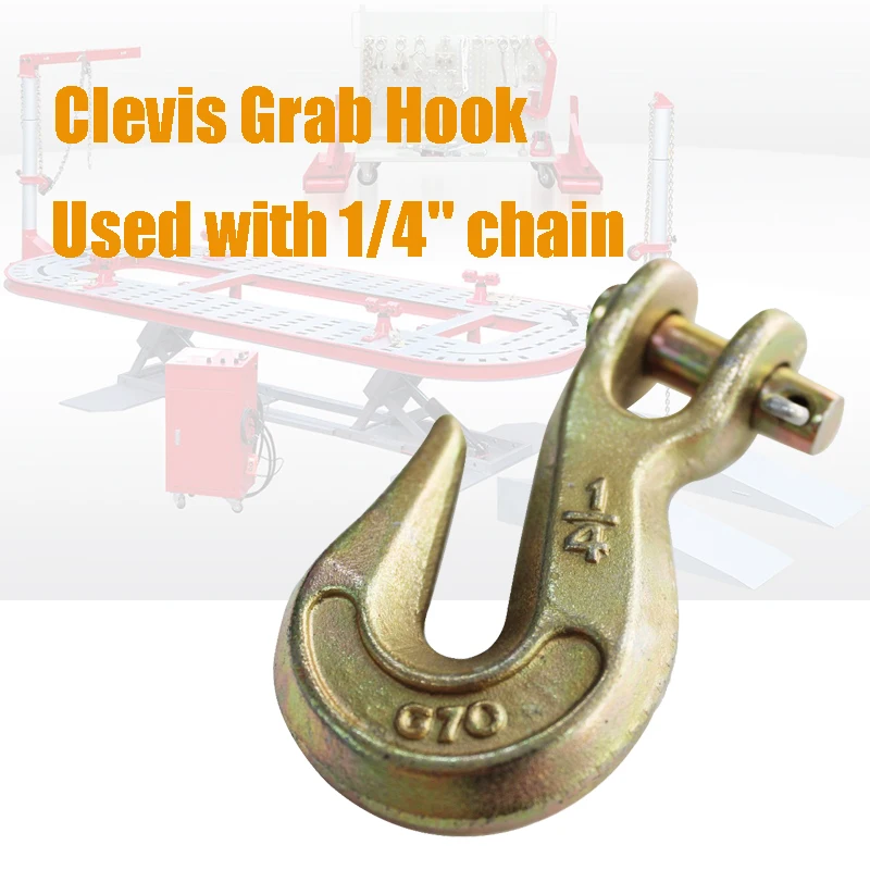 Зажим для рамы кузова автомобиля с резьбой 1/4 дюйма |