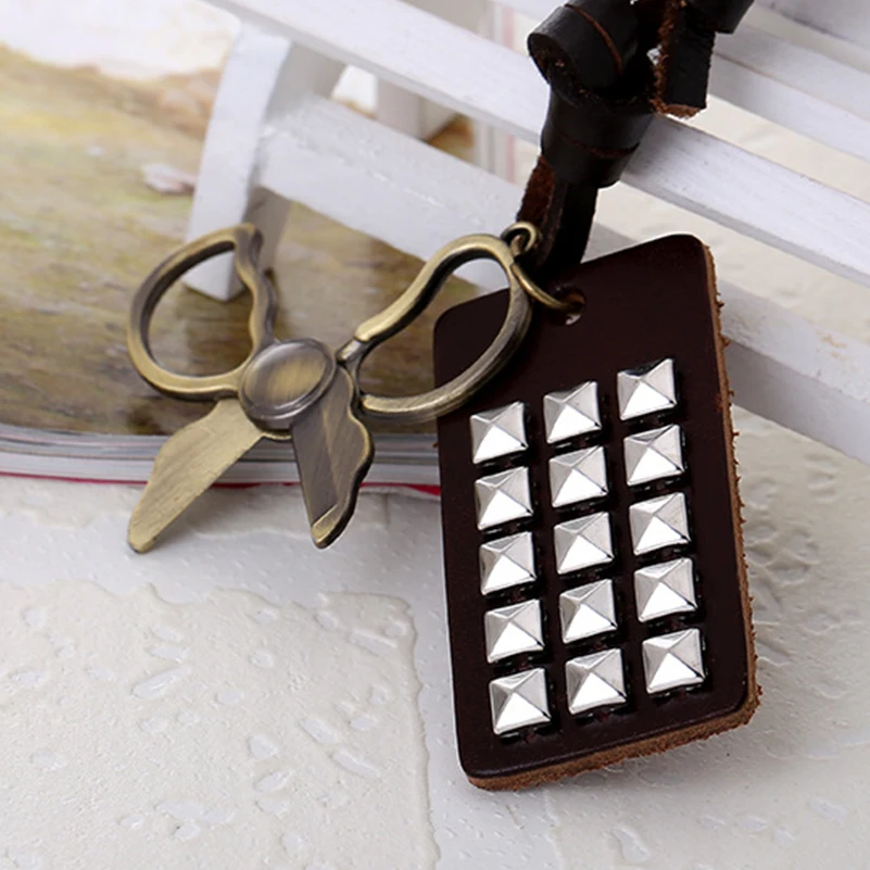 Мужская Регулируемая брошь в виде ножниц Эдварда из латуни и сплава|nail necklace|scissor