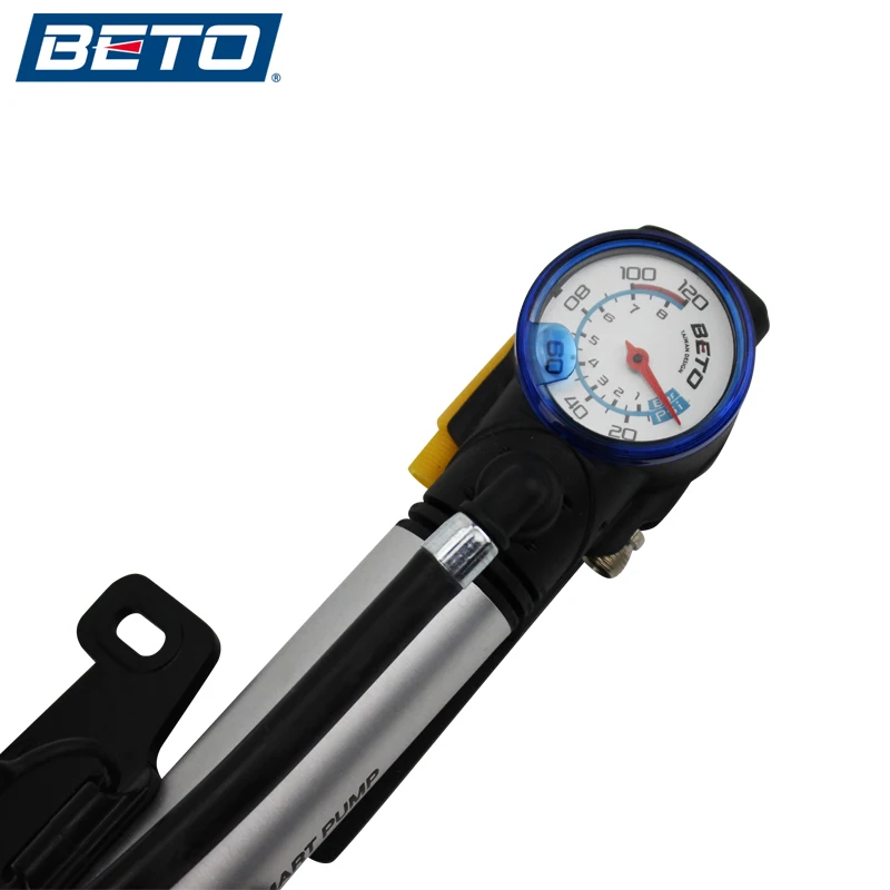 Велосипедный насос BETO портативный мини из алюминиевого сплава с высоким