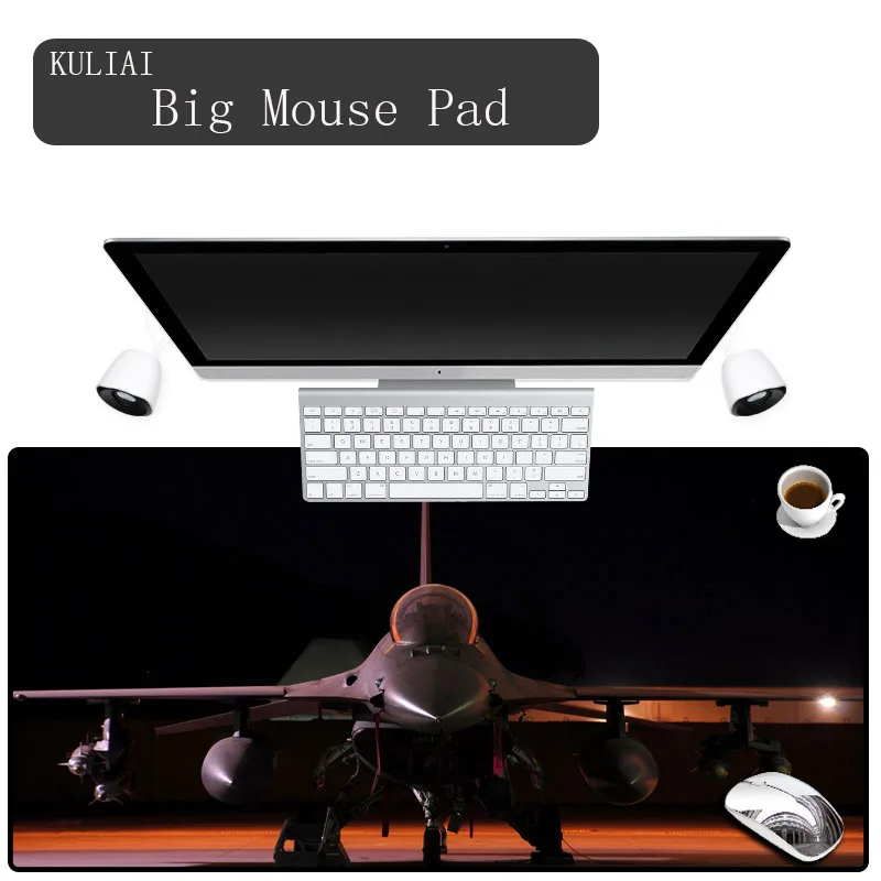 

XGZ High Quality Aircraft Mouse Pad 350X600X2MM/400X900X3MM for Gamers Desktop Computer MousePad Game Notebook Boyfriend Gift