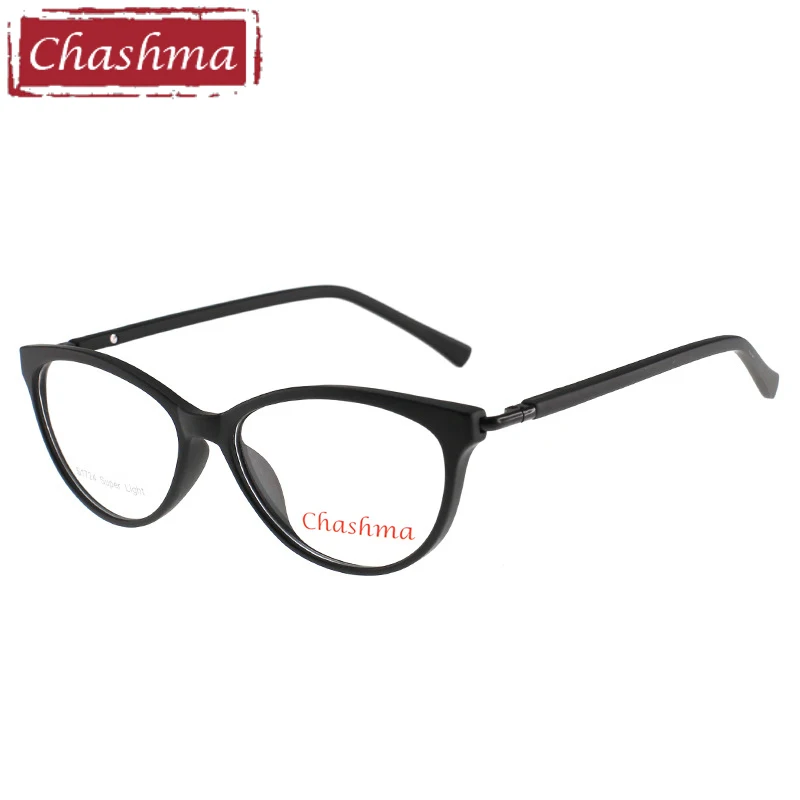 Брендовые очки кошачий глаз Chashma оптическая оправа для женщин TR90|Женские кадры| |