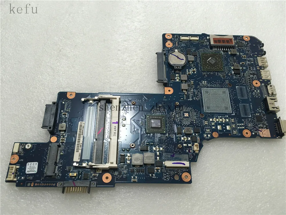 Материнская плата KEFU для toshiba satellite C850 C850D L850D материнская ноутбука H000052450 с ЦП EM1200