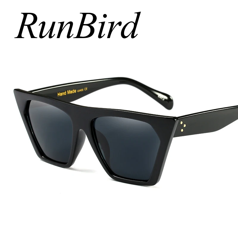 Новинка 2017 модные квадратные солнцезащитные очки женские кошачий глаз Роскошные