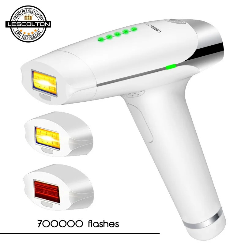 T009 three lamps Серия Lescolton, IPL лазерный прибор для удаления волос, перманентное удаление волос, IPL лазерный эпилятор, машина для удаления волос для взрослых - Цвет: T009 three lamps
