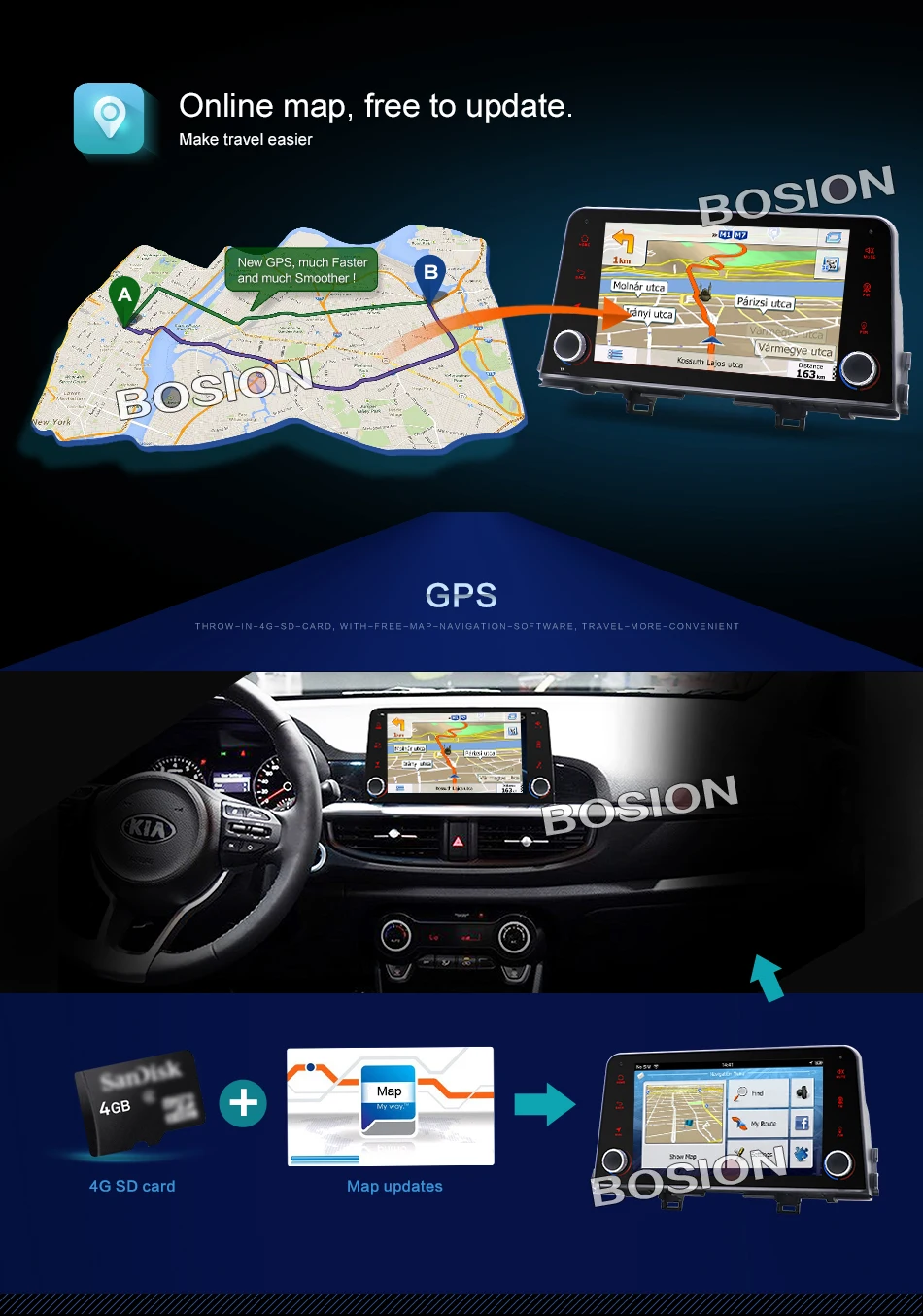 2 Гб ОЗУ Android 10 0 для KIA PICANTO Morning 2016 2017 2018 2019 мультимедийная стереосистема
