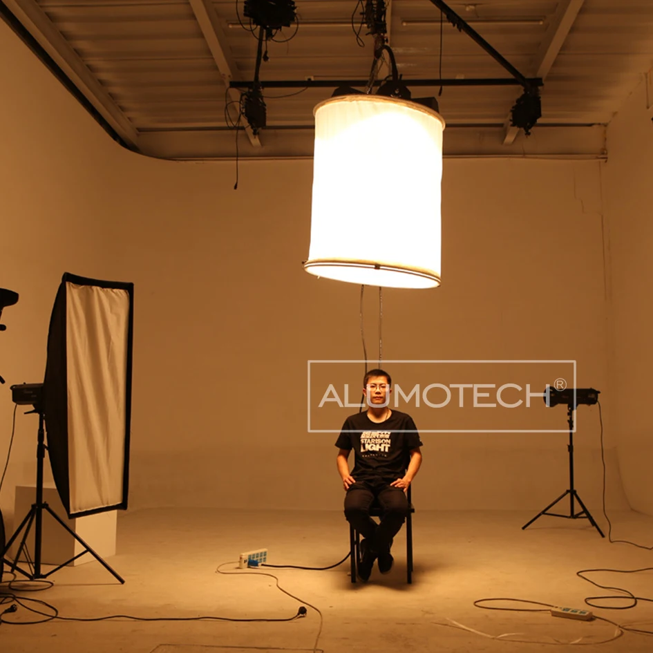 Подвесной светильник ALUMOTECH 220V 1000WX6 + Вольфрамовая лампа софтбокс диммер Pro для