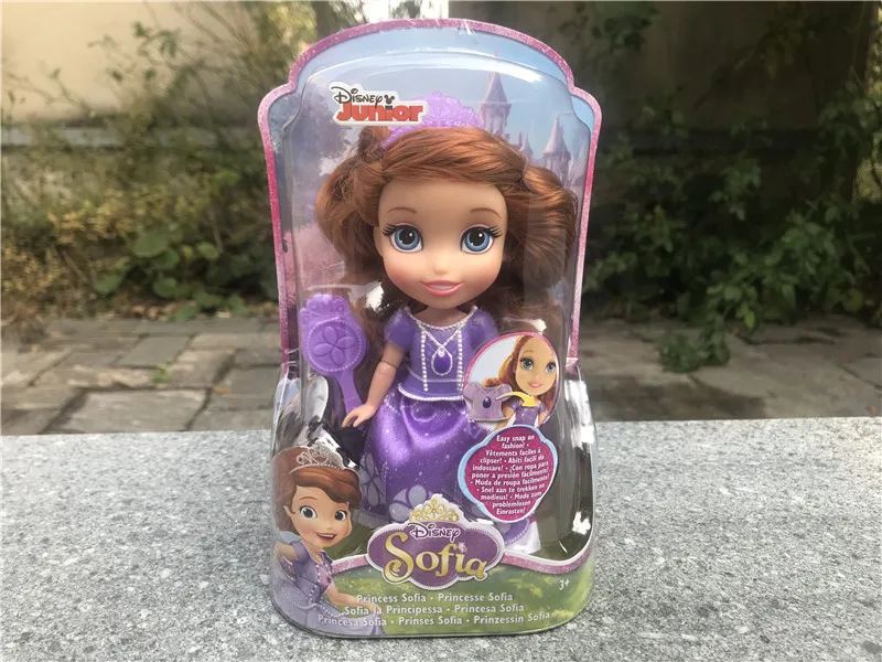Disney Princess Junior Sofia " /15 см фиолетовый цвет игрушка кукла Фигурка девушка подарок от Jakks тихий