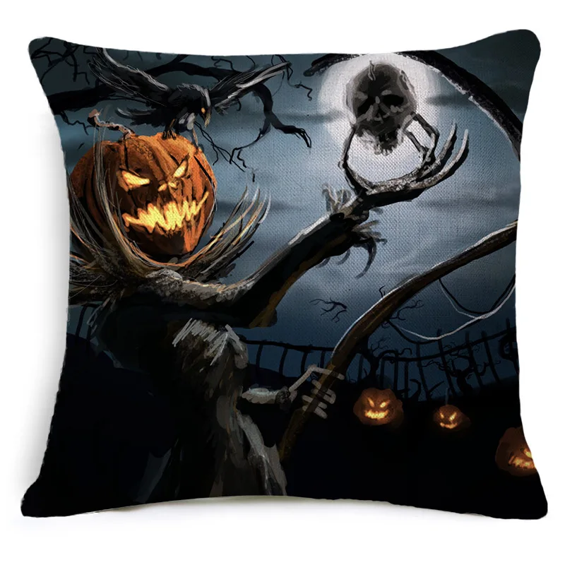 Подарок на день всех святых Наволочка голову тыквы для Хэллоуина наволочка