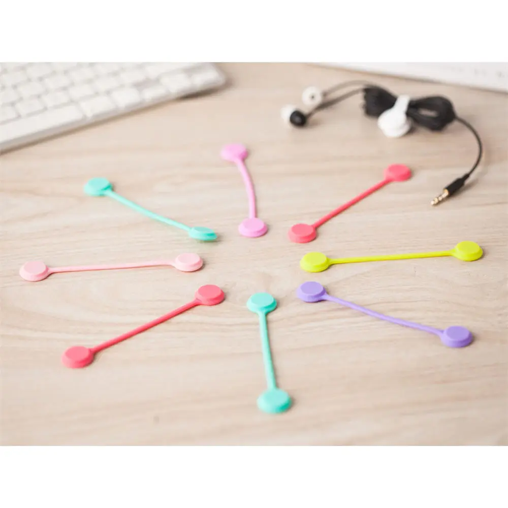 Многофункциональная Магнитная намотка для шнура наушников 3 шт./лот держатель