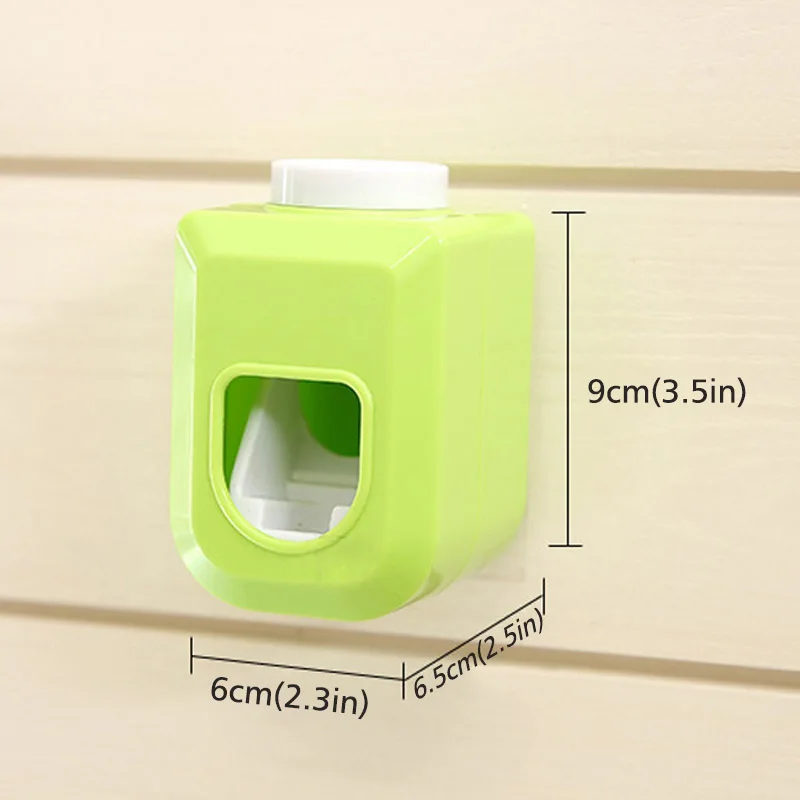 Adhensive Automatic Toothpaste Dispenser Toothbrush Holder bathroom Products toothbrush dispenser Bathroom Accessories Set | Дом и сад