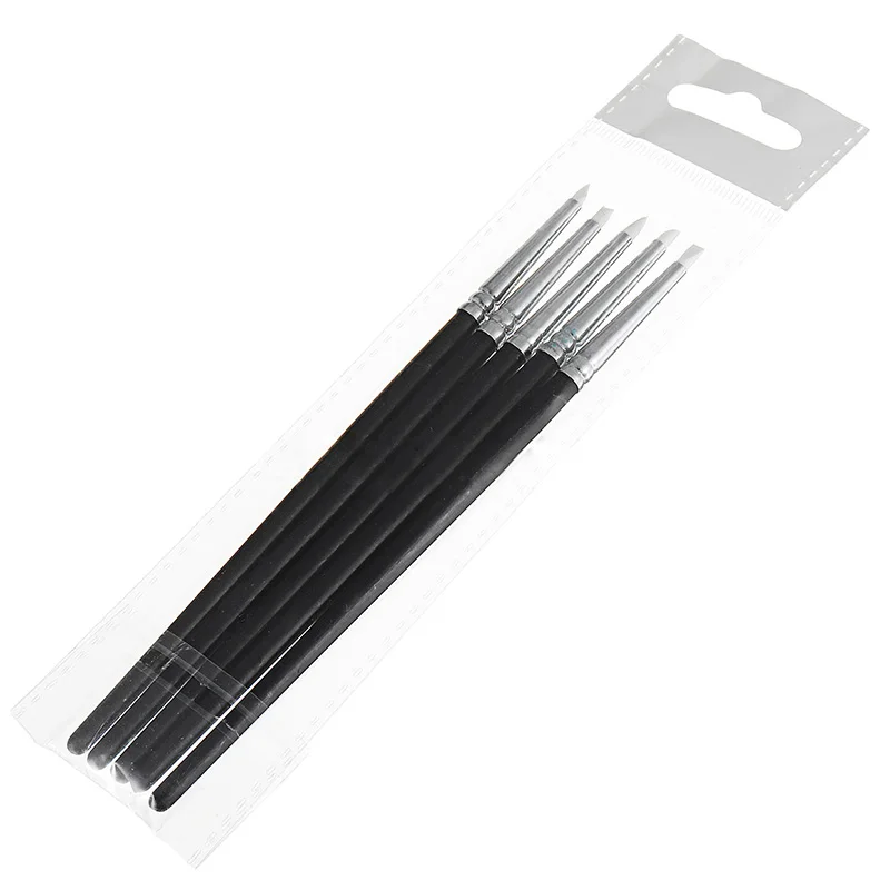 5 шт./лот зубные силиконовые ручки инструменты для формирования зубов клей