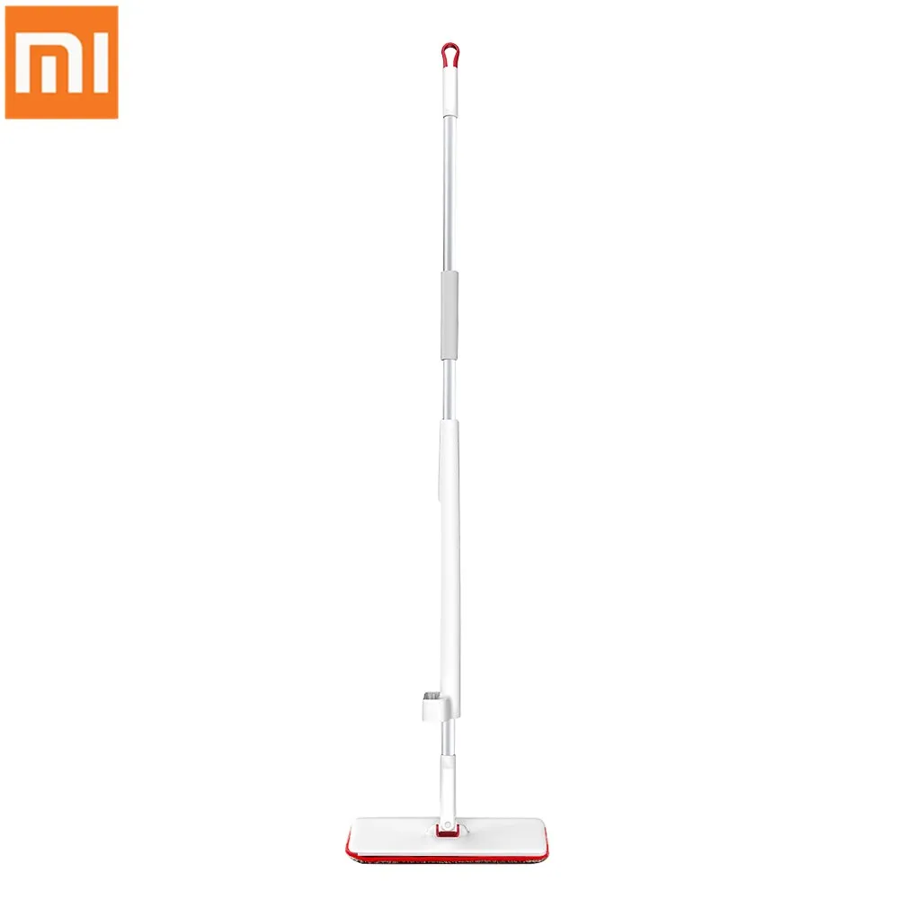 Xiaomi Mijia YJ самосжимающаяся вода Одноразовая влажная сухая Швабра двойного назначения вращение на 360 градусов с крючком кольцо дизайн для дома и офиса