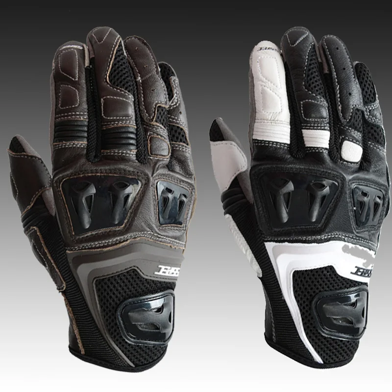 Мотоциклетные Перчатки 1 пара винтажные кожаные для езды по бездорожью|Перчатки|