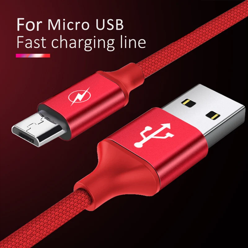 ! ACCEZZ usb зарядный кабель для синхронизации данных Micro USB Xiaomi Redmi Note 4 4X шнур samsung S6 S7