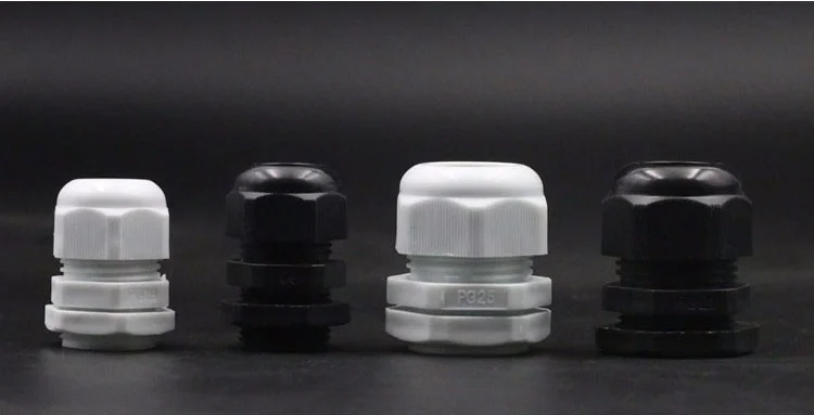 Горячая распродажа 10PCS PG9 пластиковый соединитель Водонепроницаемые кабельные