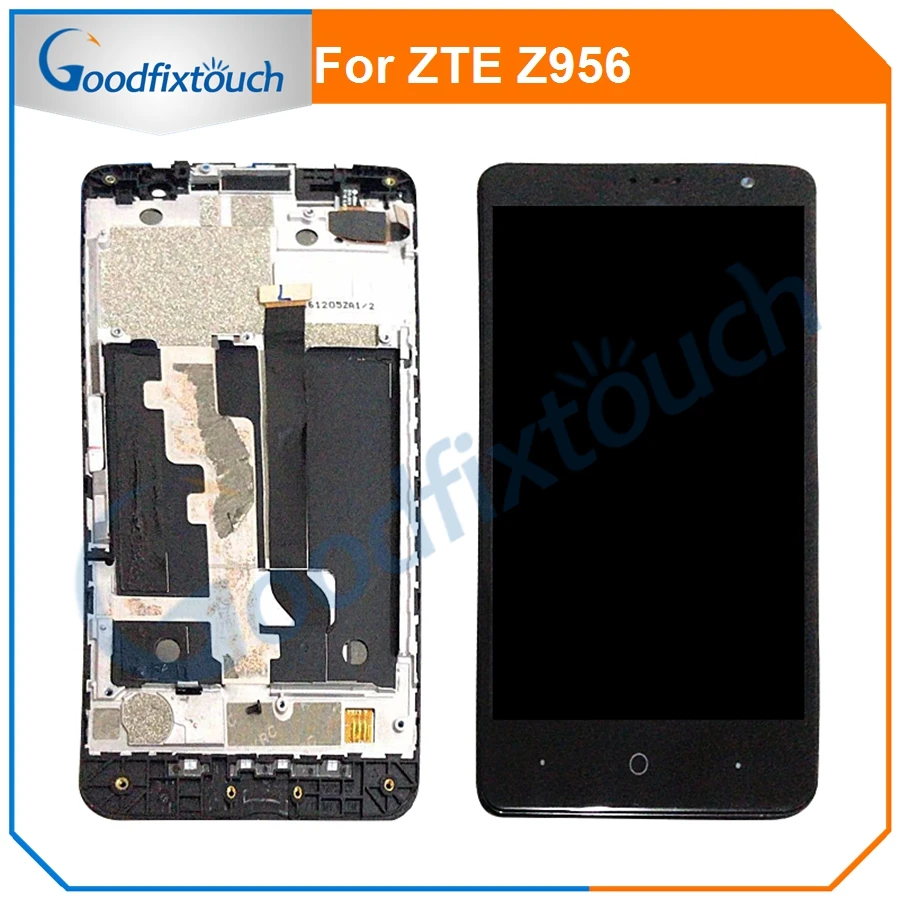 ЖК-экран для ZTE Grand X4 Z956 ЖК-дисплей экран с дигитайзером в сборе рамкой запасные
