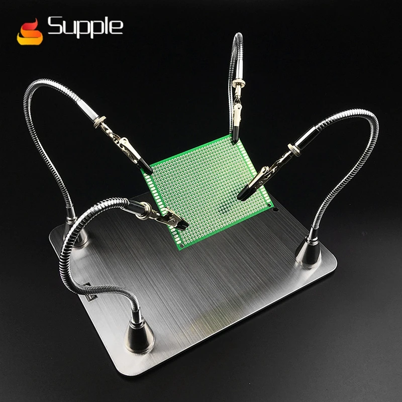 Supple high quality Circuit Board Fixture with Magnets Removable PCB Boards Welding Repair Electronic Tool Kits | Инструменты