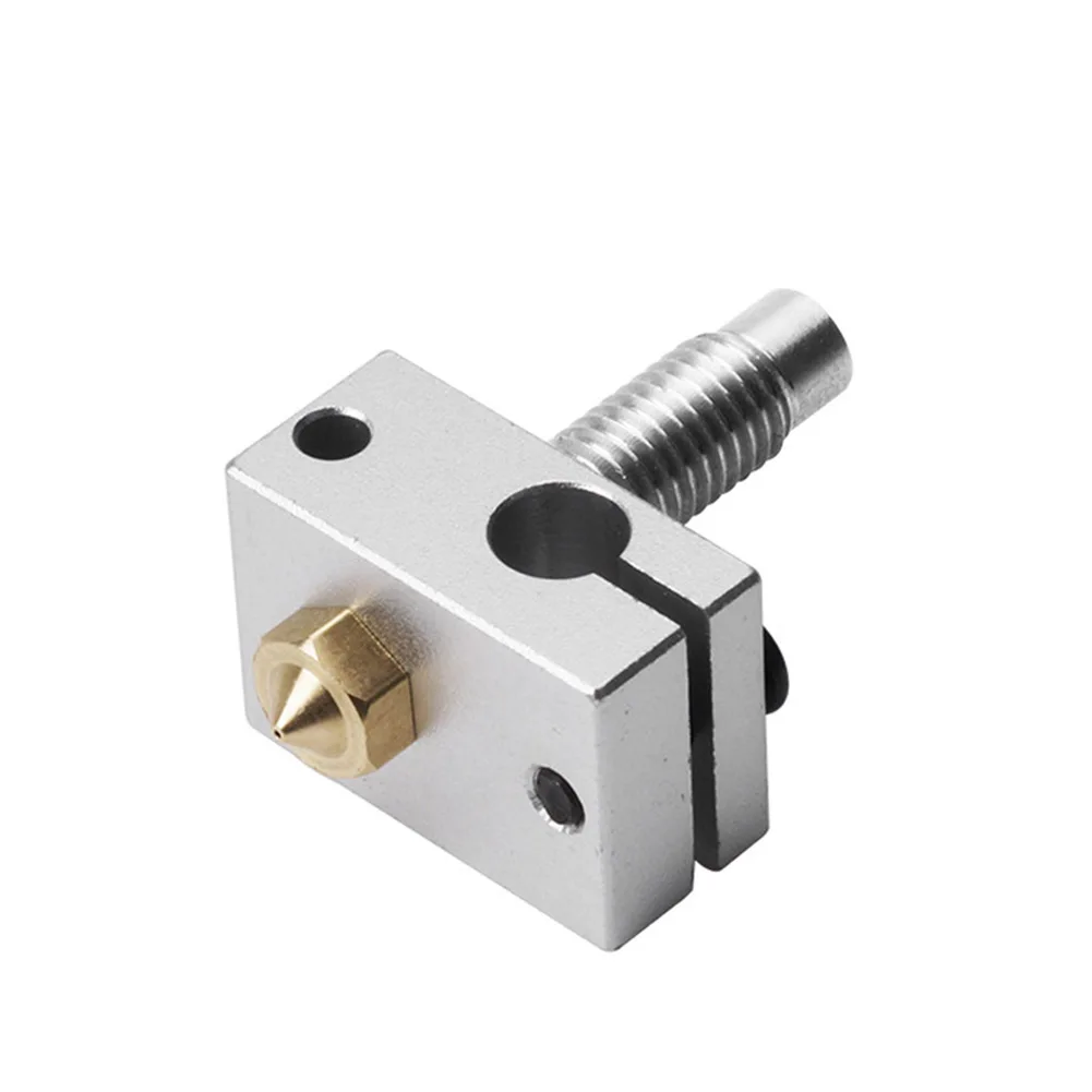 Нагревательный блок + медное сопло Комплект труб для V6 3D экструдера HotEnd PT100