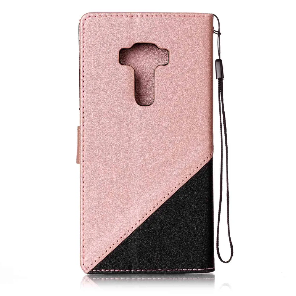 Luckbuy Высокое качество классический кожаный флип чехол для Asus Zenfone 3 ZE520KL ZE552KL zc553kl