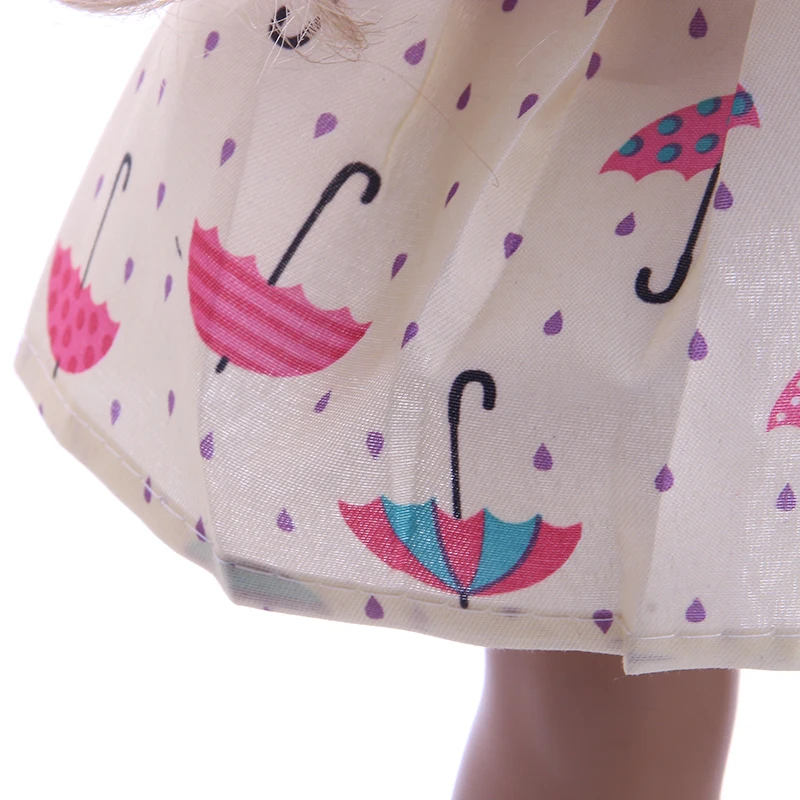 ZWSISU Модный комплект из трех предметов юбка + шляпа пояс подходит для 18 дюймовой